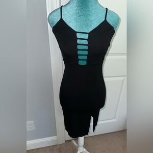 👗✨ Black formal dress